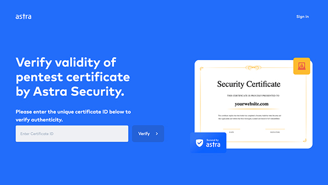 Astra-Security-Certificate