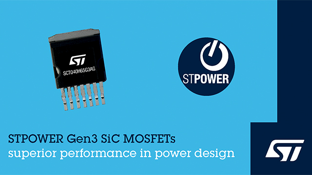 ST-3rd Generation SiC MOSFETs