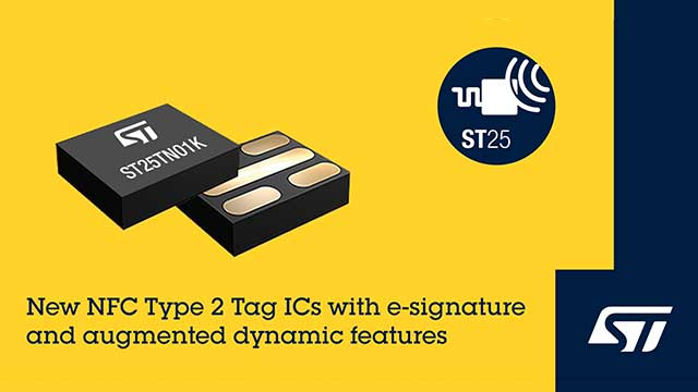ST25TN NFC Type 2 Tag ICs
