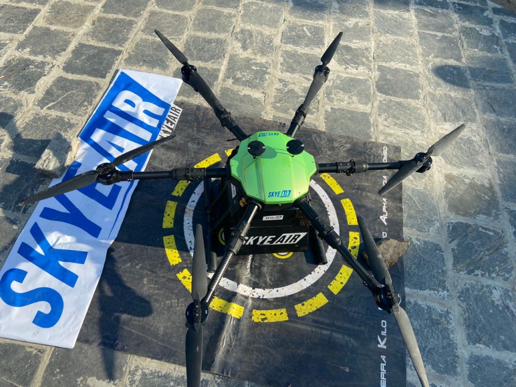 Skye Air demonstrates its Drone Technology to the World at Expo 2020