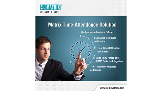 Matrix-Biometric Time-Attendance Systems