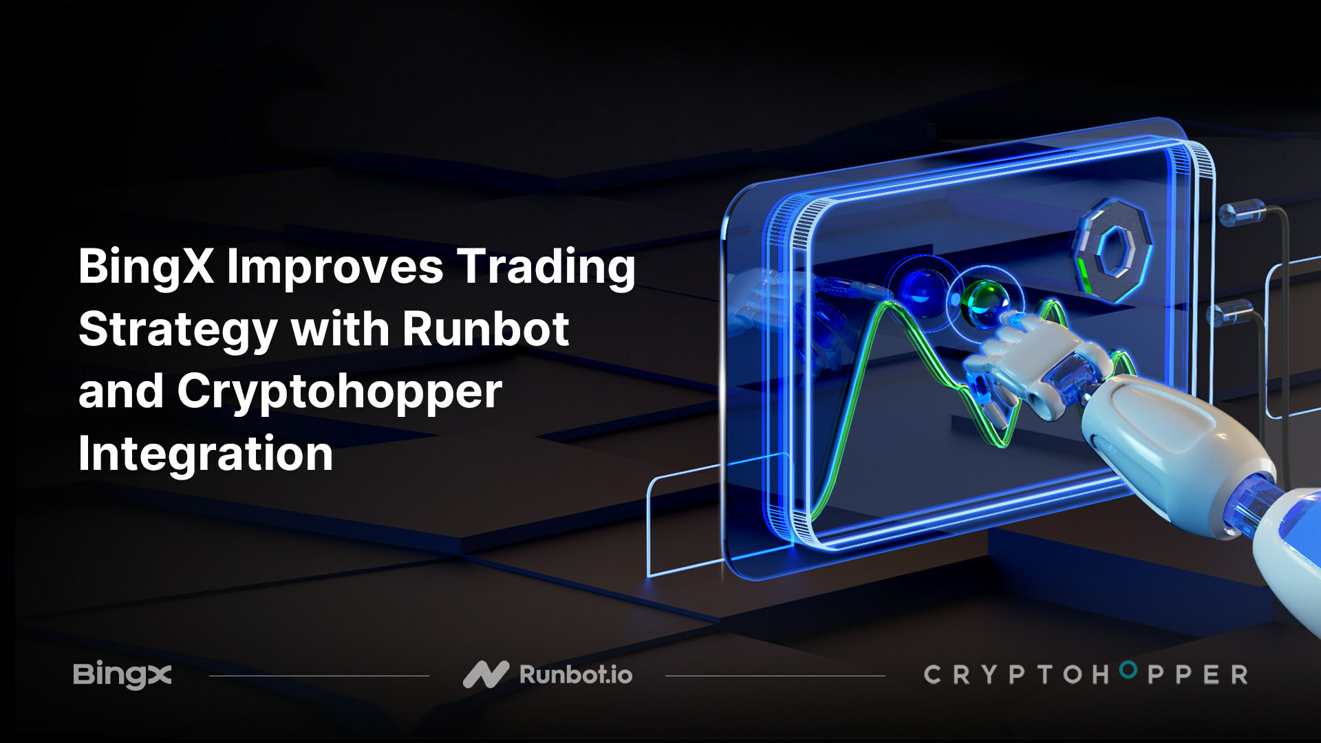 BingX Improves Trading Strategy with Runbot and Cryptohopper Integration Image