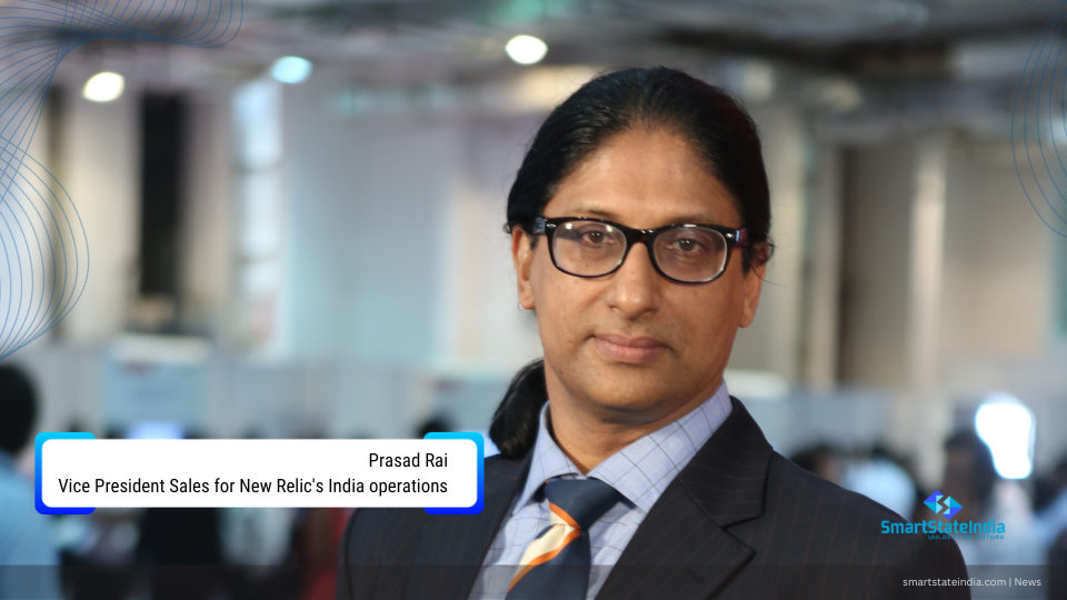 Prasad Rai as the Vice President Sales for New Relic's India operations Image